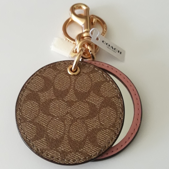 (New) Coach Mirror Bag Charm - Picture 2 of 3